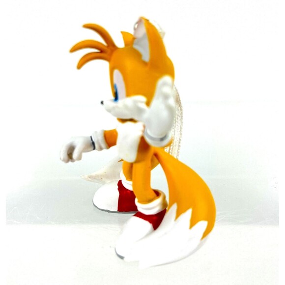 Hallmark Sonic The Hedge Hog Tails Christmas Tree ornament Holiday Decor 2inx3in - Picture 3 of 5